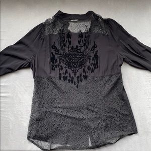 Harley Davidson women’s button down top